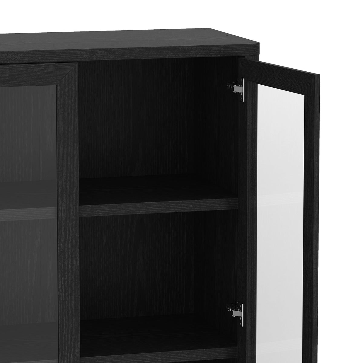 Manhattan Rivington - Bookcase Cabinet With Glass Doors