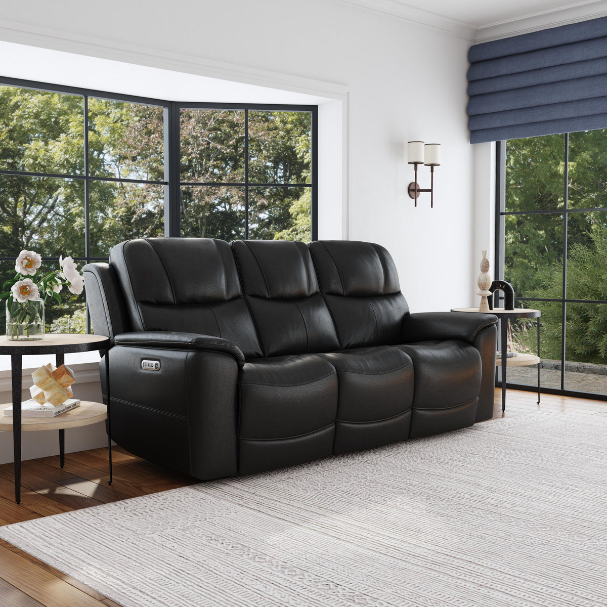 Crew - Power Reclining Sofa With Power Headrests & Lumbar