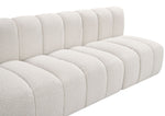 Arc - Boucle Fabric 4 Seats Modular Sofa