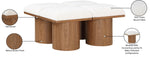 Pavilion - 4 Piece Modular Bench With Brown Base