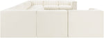 Rummi - Velvet Performance Fabric Upholstered 11 Piece Modular Sectional