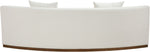 Avanti - 104" Chenille Fabric Upholstered Sofa
