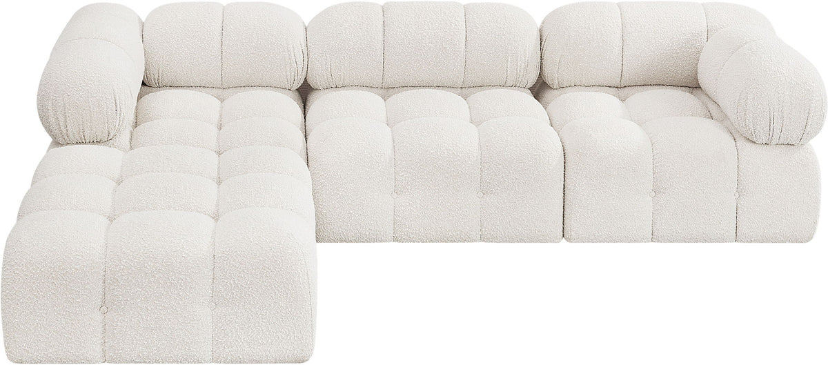Ames - 4 Piece Fabric Modular Sectional