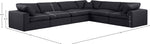 Comfy - 6 Piece Linen Modular Corner Sectional
