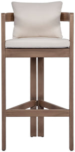 Newport - Water Resistant Fabric Upholstered Outdoor Patio Bar Stool
