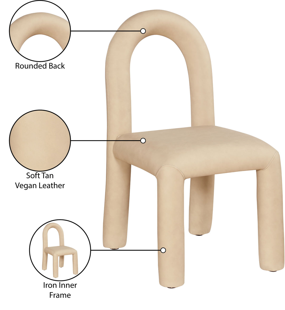 Amari - Faux Leather Dining Chair (Set of 2)
