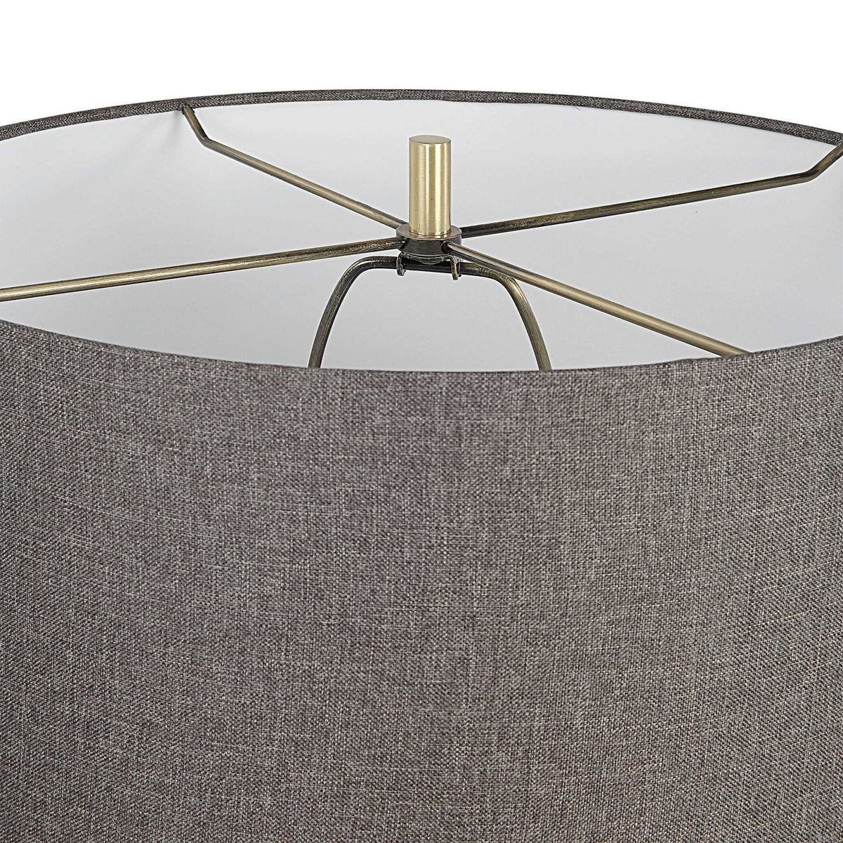 Citadel - Marble Table Lamp - White