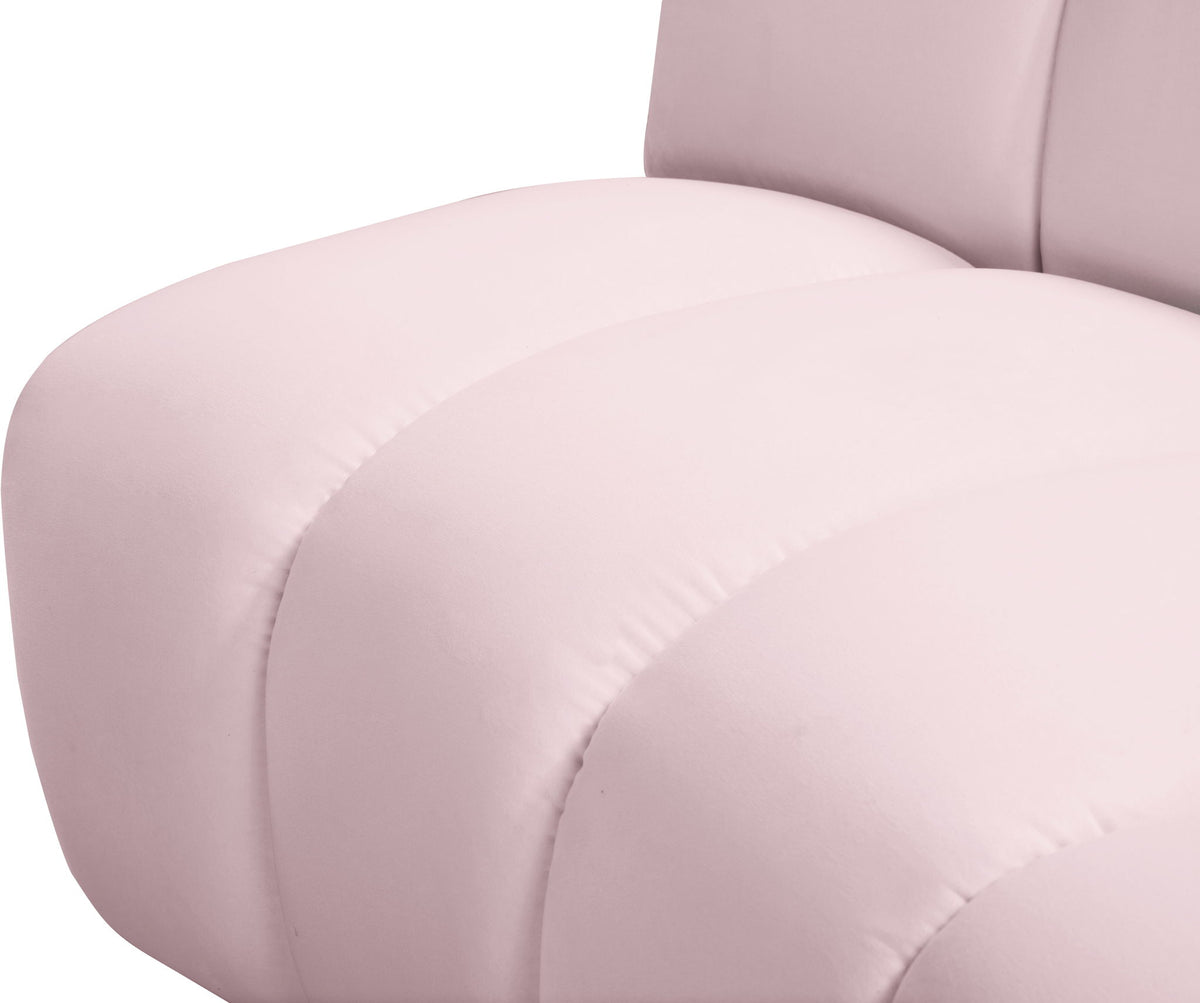 Infinity - 2 Piece Velvet Modular Sectional