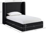 Kendall - Velvet Upholstered Bed