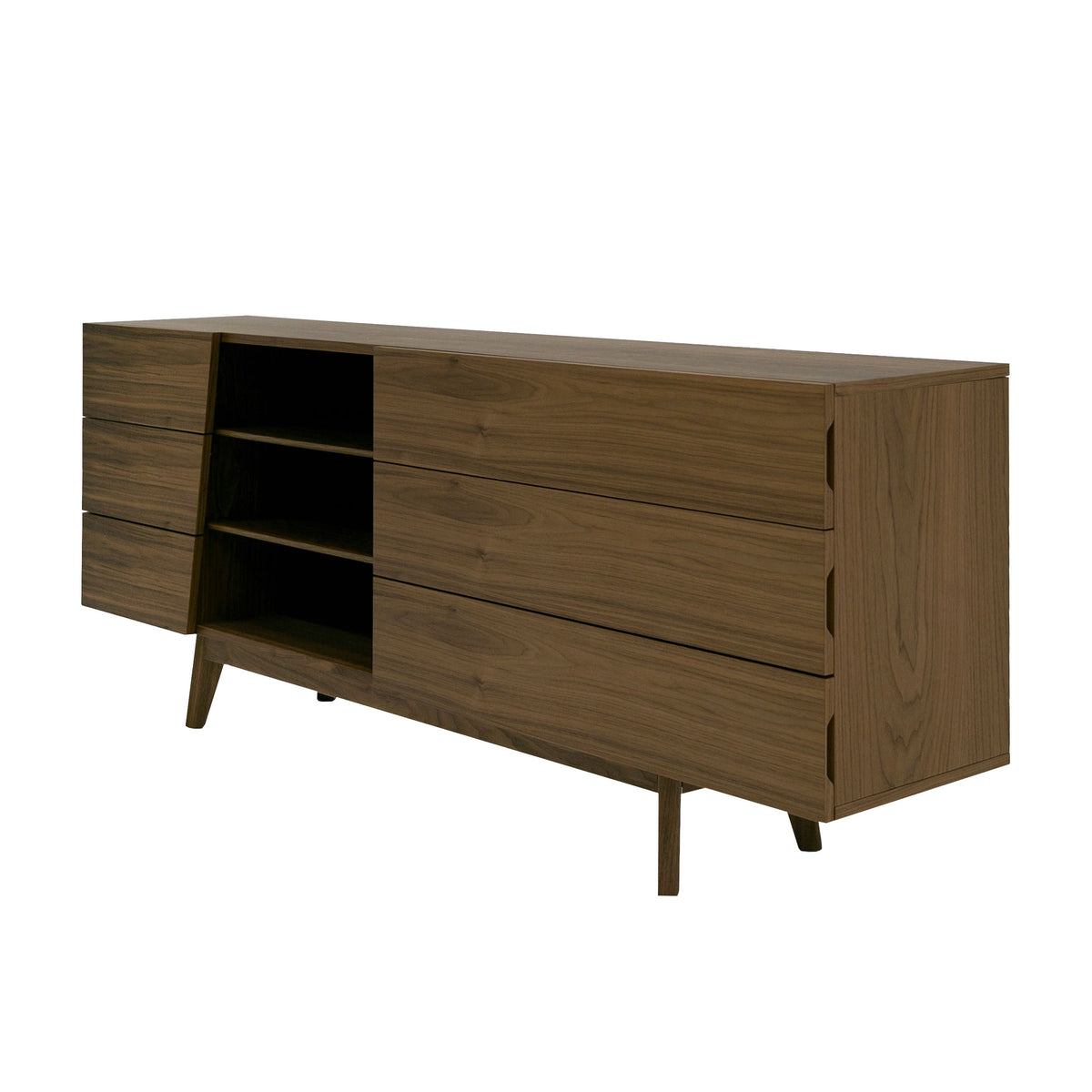 Abelard - Mid-century Walnut Dresser by VIG Furniture - View 6