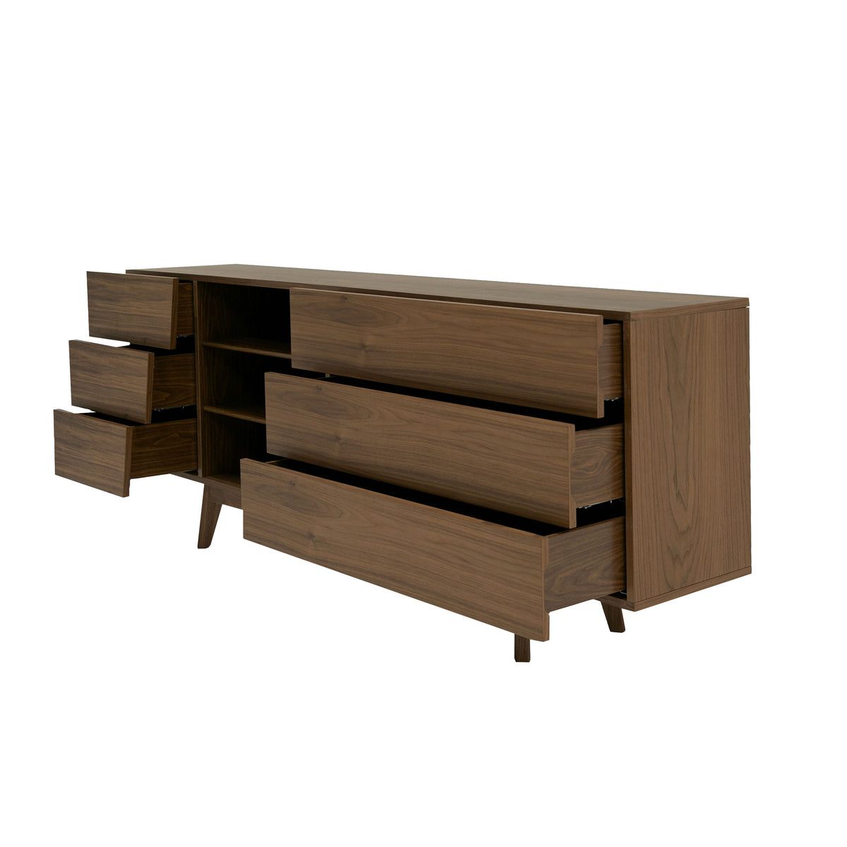 Abelard - Mid-century Walnut Dresser by VIG Furniture - View 7