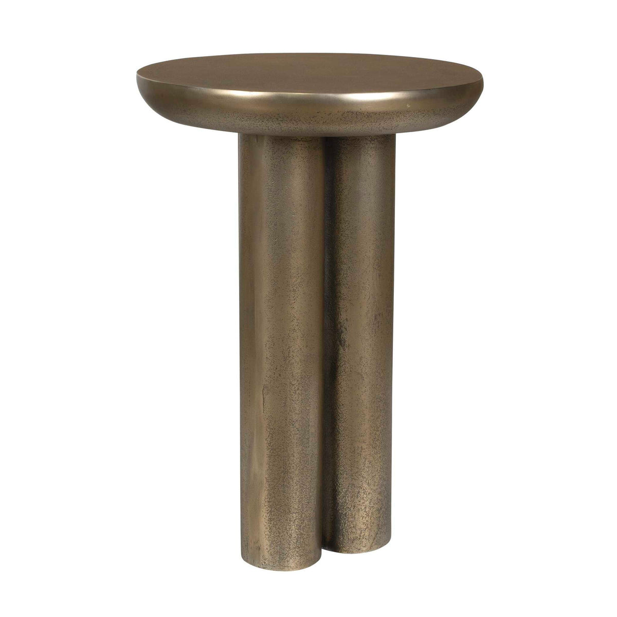 Thorp - Outdoor Accent Table - Brass