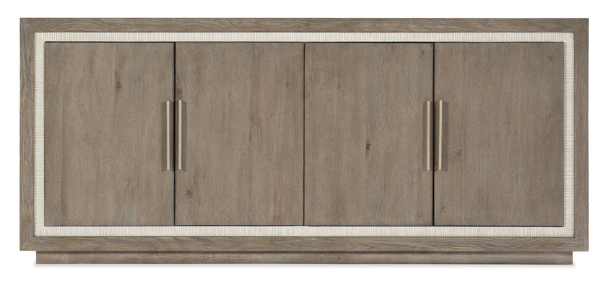 Serenity - Tulum Media Storage Cabinet - Gray
