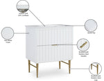 Modernist - Bathroom Vanity With Gold Legs