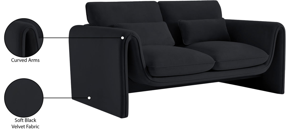 Sloan - Velvet Loveseat