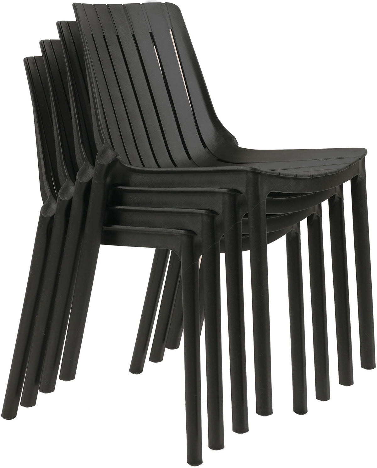Marilla - Polypropylene Outdoor Patio Dining Chair (Set of 4)