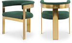 Romeo - Boucle Dining Chair With Gold Base (Set of 2)