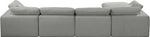Comfy - 5 Piece Linen Modular Sectional With Chaise