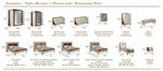 Romantica - Nightstand - Light Beige / Brown Walnut