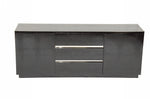 Skyline Modern Black Crocodile Lacquer Buffet by VIG Furniture - View 1
