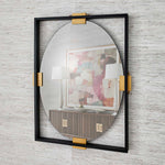 Clutch - Mirror - Black / Brass / Gold