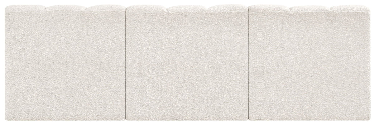 Arc - Boucle Fabric 3 Seats Modular Sofa