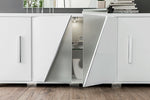Lisa - 4 Door Buffet - White