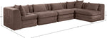 Stellar - 5 Piece Upholstered Modular Sectional