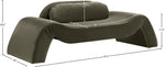 Austin - Velvet Loveseat