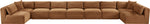Shaggy - Fabric 9 Piece Modular Sectional