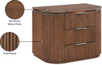 Astrid - Solid Wood And Oak Veneer Nightstand