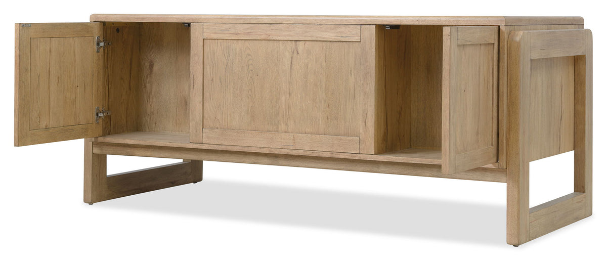 Home Office - Executive Desk - Light Brown