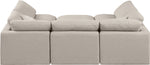 Indulge - Linen 6 Piece Modular Sectional