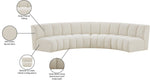 Infinity - 4 Piece Boucle Modular Sectional