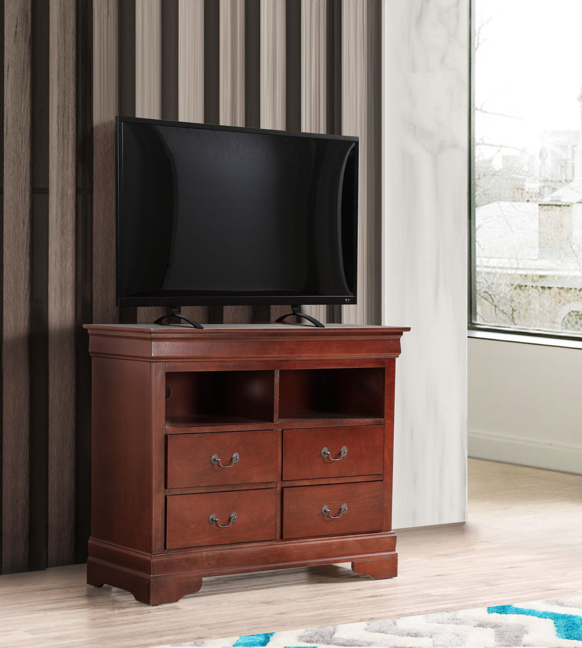 Glory Furniture - Louis Phillipe - Media Chest