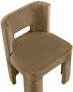 Zuno - Velvet Performance Fabric Upholstered Dining Chair (Set of 2)