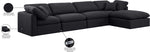 Indulge - Linen 5 Piece Modular Sectional With Chaise