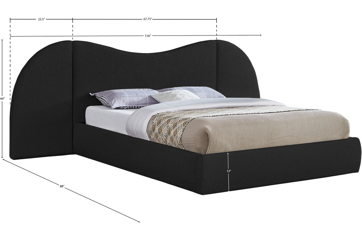 Everest - Boucle Fabric Bed