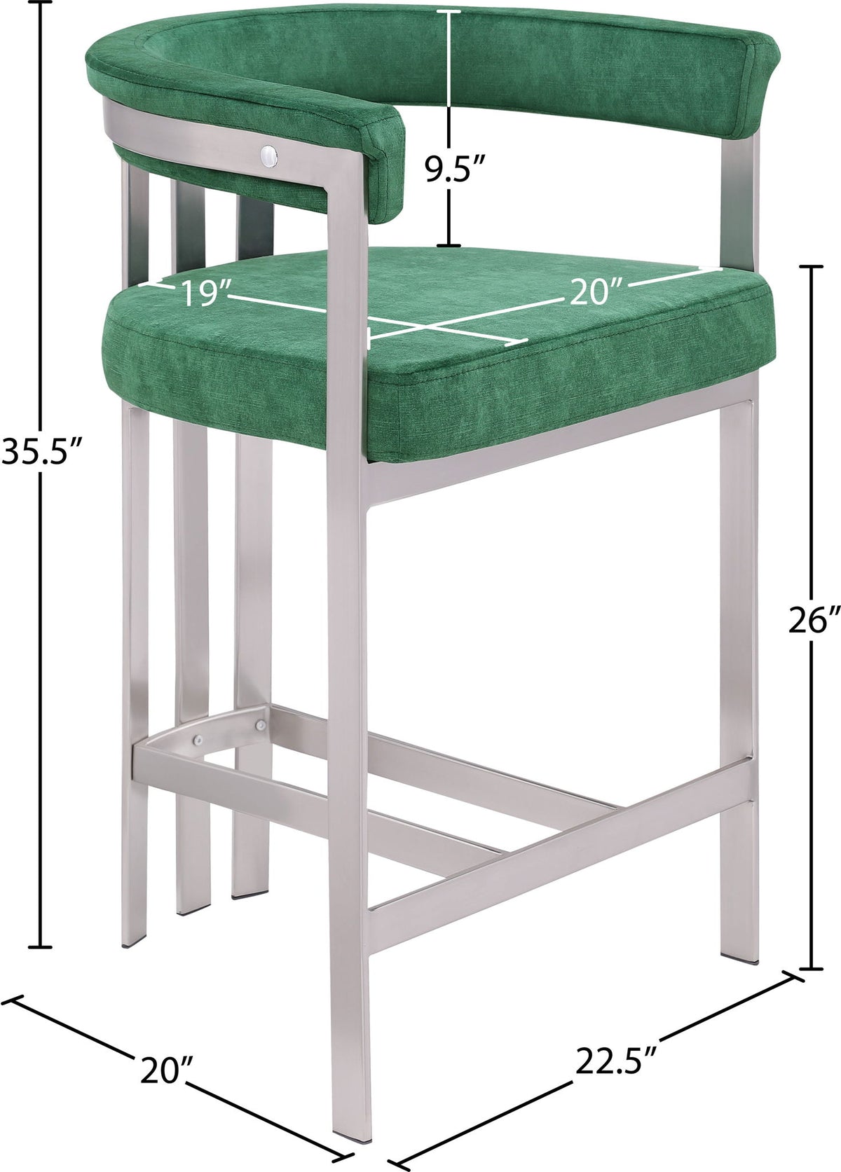 Marcello - Counter Stool (Set of 2)