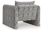 Kenbell - Accent Chair - Black / White