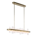 On The Ice - LED Pendant - Brass