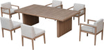 Solace - Acacia Wood Outdoor Patio Dining Table - Natural
