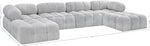 Ames - 6 Piece Fabric Modular U-Shaped Sectional