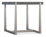 Chapman - Mixed Media End Table - Silver