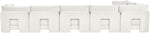 Hammond - Velvet Performance Fabric Upholstered 6 Piece L-Shaped Sectional