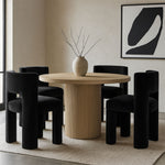 Zuno - Velvet Performance Fabric Upholstered Dining Chair (Set of 2)