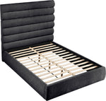 Adam - Chenille Fabric Bed With 70.5" Headboard