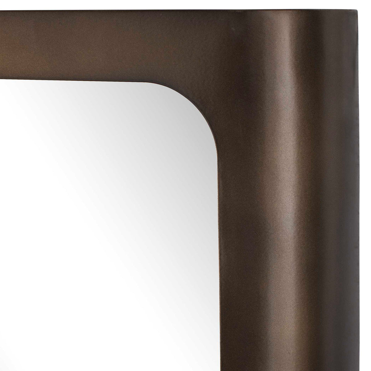Fischer - Curved Edge Mirror - Gold Bronze