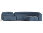 Forman - Modern Blue Fabric Modular Sectional Sofa-2-Piece Sectional by VIG Furniture - View 1