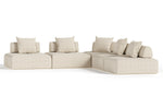 Mondo - Modern Modular Beige Fabric Sectional Sofa-5-Piece Sectional by VIG Furniture - View 1